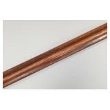 Antique oak banister rail- 9