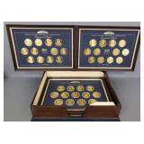 37 Franklin Mint sterling silver Presidential