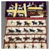 5 vintage boxed Britains equestrian figures: #9402