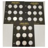 8 Walking Liberty U.S. silver 1/2 dollars: 1936,