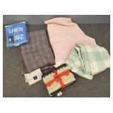 5 wool blankets incl 4 Faribault & 1 Northstar