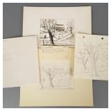 Darwin Fallrath painting & sketches- Waconia Farm