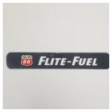 Phillips 66 Flite-Fuel glass advertising pump sign