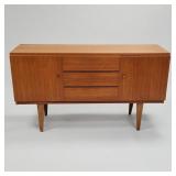 Vintage Scandinavian teak credenza- 31 1/8"H