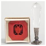 Rock crystal & silver Pallavicini (nobility) seal