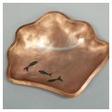 Los Castillo signed Taxco hand wrought footed