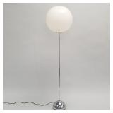 Sonneman signed mid-century floor lamp w/ plastic