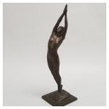 Antique Harriet W. Frishmuth "Extase" bronze