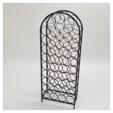 Arthur Umanoff metal wine rack- 44"H 16 3/4"W