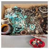 Group costume jewelry incl rhinestone, bangles,
