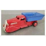 11" Wyandotte wind-up steel dump truck (working)