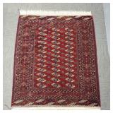 Handmade oriental rug- 5 1/2