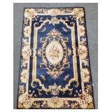 French style wool carpet- approx. 4