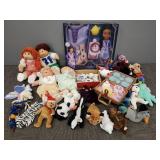 Gp vintage toys incl Disney, Cabbage Patch, etc.