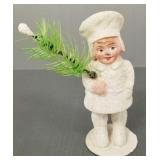 Antique German figural candy container made of