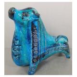 Bitossi mid-century bull figure- 9'H 12'L,