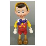 Vintage Disney ideal Pinocchio jointed figure 10'T