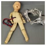 Medical training device- pelvis & baby