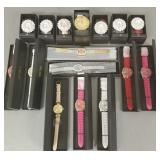 16 N.O.S. fashion watches incl Gossip (not running