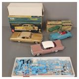 3 scale model cars incl a 1970 Bonneville promo