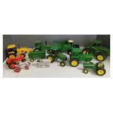 Gp John Deere, etc. toy tractors & implements- 11