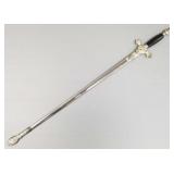 Antique ornate paternal sword w/ scabbard- 37'L