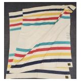 2 vintage Witney Point wool blankets w/ labels