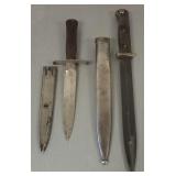 French SECO French fighting knife w/ sheath &