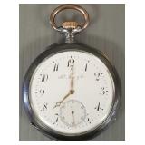 Antique H. Moser & Co. pocket watch No. 85616 in