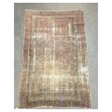 Antique handmade oriental rug (as is- for parts)