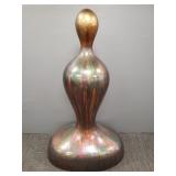 Large iridescent abstract sculpture w/ Eightworks