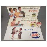 Group Pepsi & Coca-Cola advertising items incl