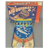 Wolverine #158 tin litho Air Defense game with box