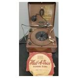 Vintage Mail-A-Voice recorder model 503-U,