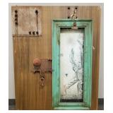 Large steam punk style mixed media wall sculpture-