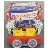 Wyandotte #800 wind-up Hoky Poky toy w/ box-