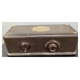 Antique Atwater Kent model 35 radio in metal
