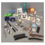 Group vintage small collectibles incl advertising,