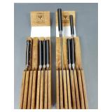 8 Wusthof knives- 12 1/2' total longest