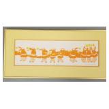 Rie Munoz signed & numbered 161/250 'Dancer'