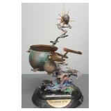 Matt Jefferies signed bronze U.S.S. Enterprise