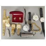 Group misc mens watches, etc