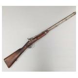 Antique Snider patent British cap & ball long gun-