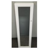 Mirror wall jewelry cabinet- 48'H 14'W 4'D
