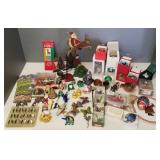 Large gp Christmas ornaments, decor, etc. incl