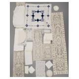 Gp antique/ vintage lace, etc incl drawn thread