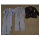 3 pcs WTCN 11 clothing incl jacket & 2 coveralls