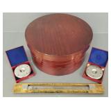 3 music items incl antique combination music