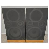 Pair Fisher 45 watts 8 ohm speakers- 27' x 14 1/2'