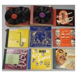 Gp vintage Jazz records/ albums- 78 rpm inc. Fisk